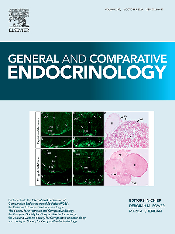 Go to journal home page - General and Comparative Endocrinology